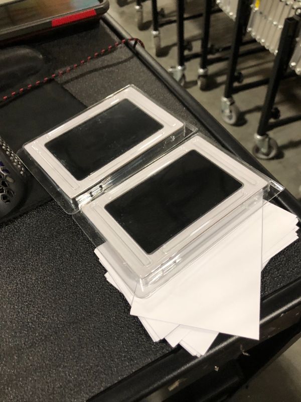 Photo 1 of *** missing parts*** see pic*** Outus 9 Pcs Paw Print Kit for Dogs No Mess Ink Pad Pet Memorial Newborn Footprint Impression Kit for Pets 4 Inkless Pads with 10 Blank Cards(3 x 5 Inch, Orange, Pink, Light Green, Light Blue)