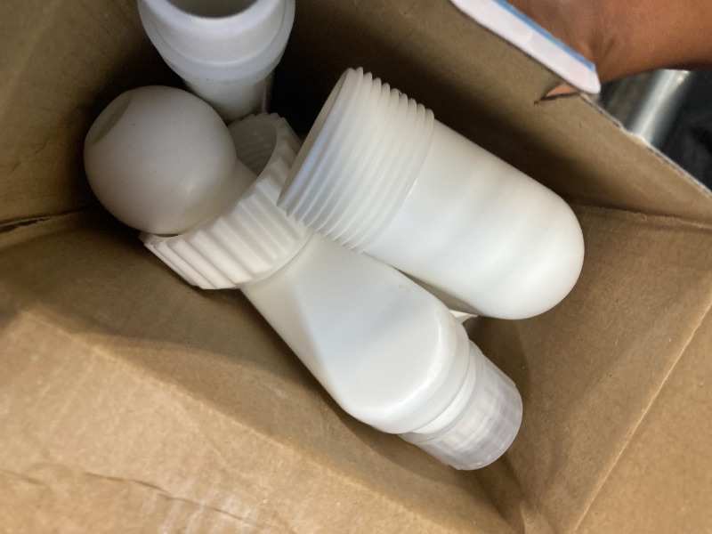 Photo 1 of **MISSING PARTS**360°Adjustable Pool Fountain for Above Ground and Inground Pools,Five Nozzles Waterfall Sprinkler for Cooling & SPA Relaxation, Fun High-Pressure Swimming Pool Spray Accessories, White with 2 Adapter