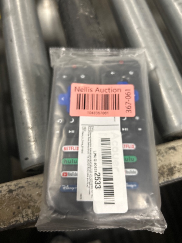 Photo 1 of (Pack of 2) Replacement-Remote-Control for Roku-TV,Compatible for TCL Roku/Hisense Roku/Onn Roku/Philips Roku Smart TVs(Not for Roku Stick and Box)