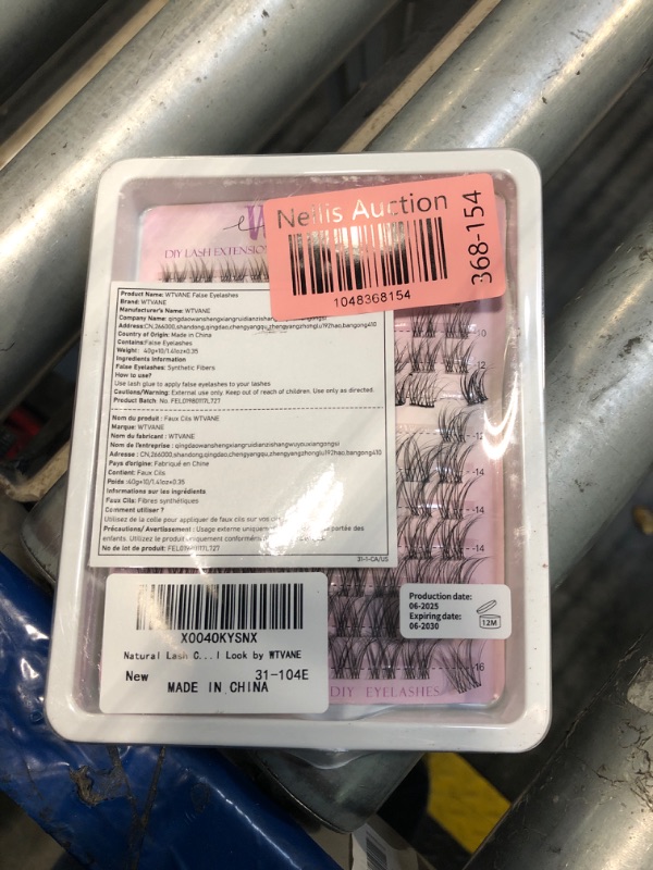 Photo 1 of Natural Lash Clusters Venus Wispy Cluster Eyelash Extensions Invisible Thin Band Eyelash Cluster look 8-16mm DIY Lash Extensions with Clear Band Individual Lashes Clusters Natural Look by WTVANE**some missing