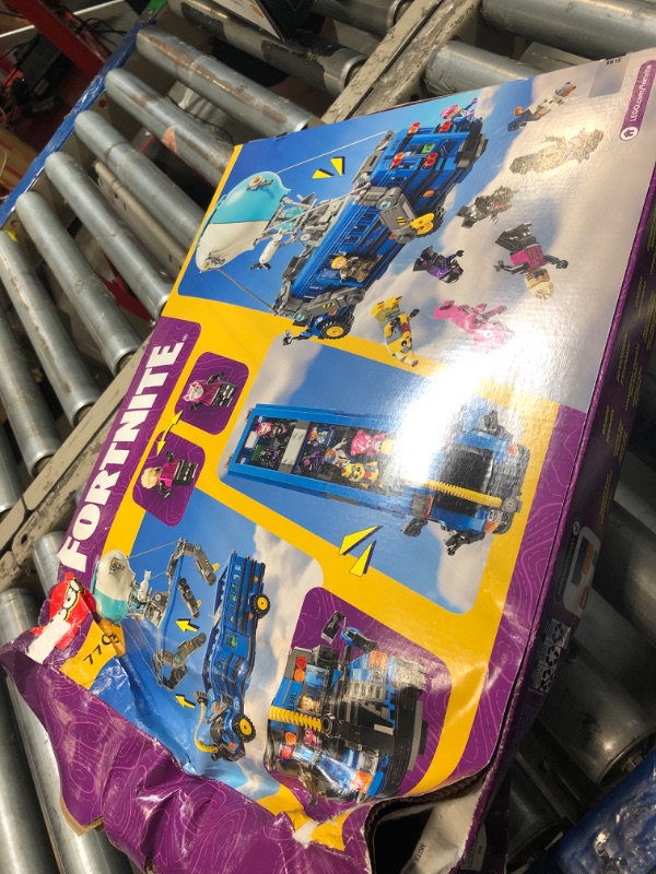 Photo 1 of ***damaged box**LEGO Fortnite Battle Bus - Collectible Fortnite Toy for Kids, Boys and Girls, Ages 10+ - Pretend Play Set with 9 Minifigures from Video Game - Gift Ideas for Fans - 77073