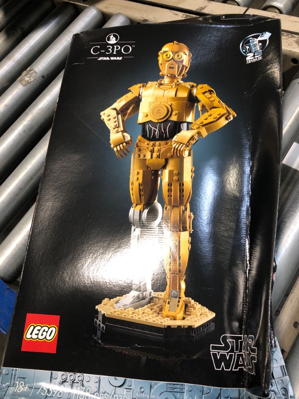 Photo 1 of ***damaged box***LEGO Star Wars C-3PO Buildable Droid Figure, Build and Display Model with C-3PO Minifigure, Star Wars Collectible for Home or Office Décor, Nostalgic Gift Idea for Adults, Fans or Collectors, 75398
