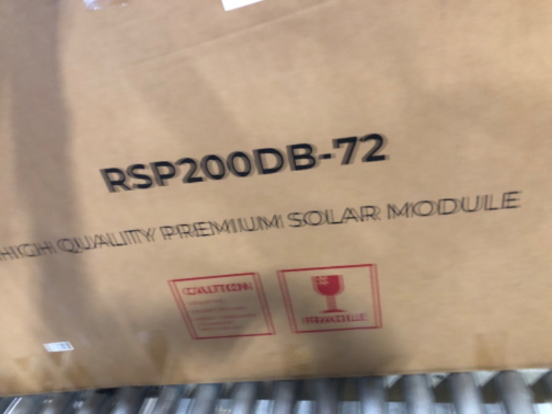 Photo 1 of ***SIMILAR ITEM**Renogy Solar Panels 200 Watt 12V, Flexible Solar Panel 200W 22% High-Efficiency, 240° Ultra Lightweight Solar Panels for Marine RV Cabin Van Car Boat Camping Curve Surfaces