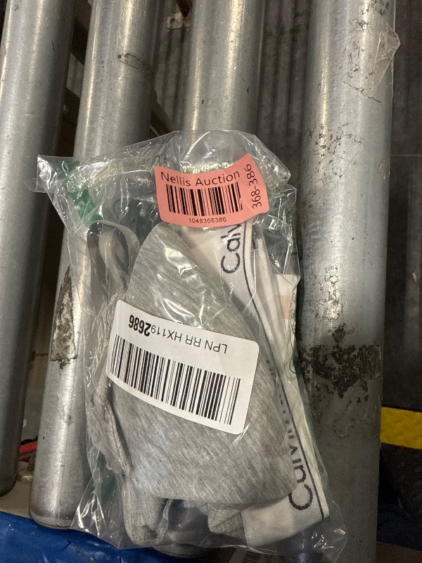 Photo 1 of Calvin Klein Modern Cotton Lightly Lined Triangle Bralette Grey Heather