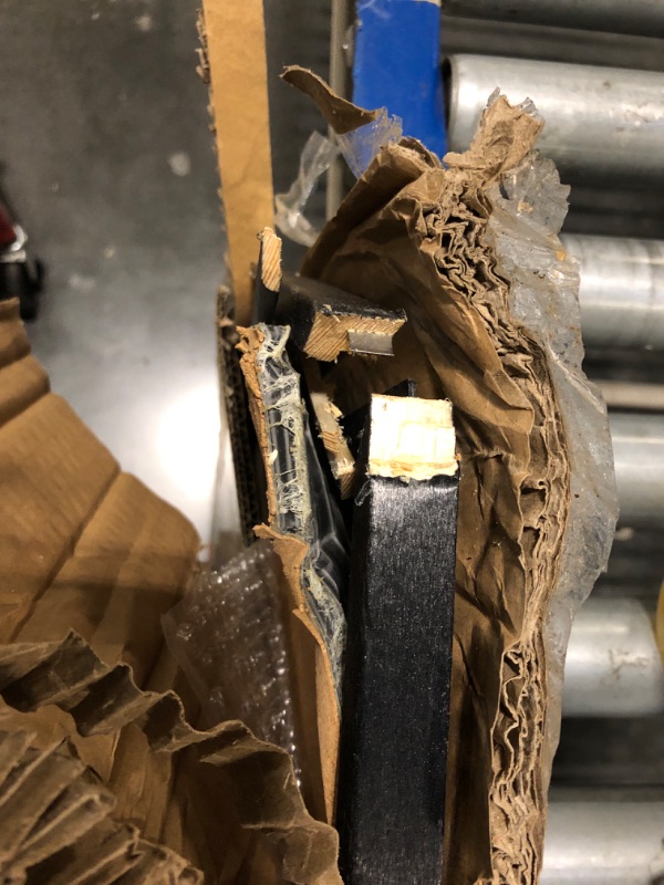 Photo 1 of **SOME DAMAGE**Board2by Extra Large Cork Bulletin Board 60" X 36", Black Wood Framed 5'x3' Corkboard for Wall, Wall Mounted Notice Pin Board with 18 Push Pins for School, Home & Office