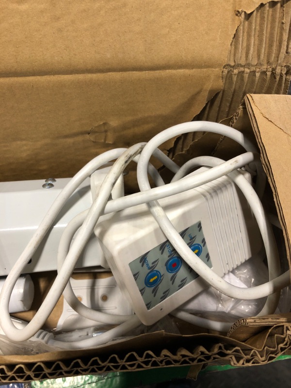 Photo 1 of **USED ITEM, UNTESTED***DINAH 120 Inch Electric Projector Screen with Remote, Automatic Air Indoor Drop Down, Motorized 4K 3D HD Projection for Movies