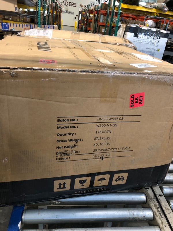 Photo 1 of ***SIMILAR ITEM**COLAMY Push Back Recliner Chair, Upholstered Leather Recliner with Footrest 118-150 Degree Adjustable, Comfy Modern Wingback Recliner for Living Room, Bedroom,Small Spaces,Camel