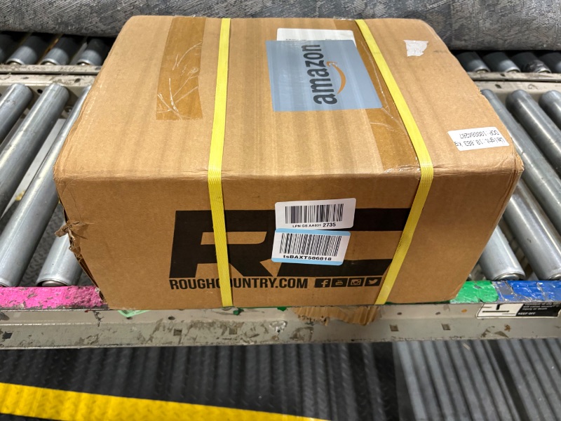 Photo 1 of ***BRACKETS ONLY**Rough Country Power Running Boards with LED Step Lights for Chevy Silverado & GMC Sierra 1500/2500HD/3500HD (2019-2025) Crew Cab - Electric Powerstep & Retractable Truck Steps