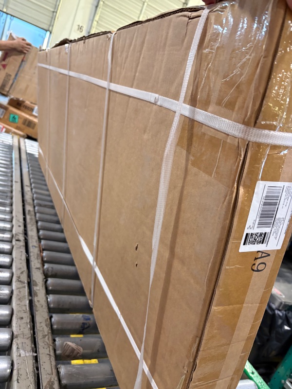 Photo 1 of **FACTORY SEALED AS SHOWN IN PHOTOS/STRAPS STILL FULLY INTACT**Frameless Hinged Shower Door 23" W x 72" H,Single Swing hinged Black Shower Door with 5/16" Clear Tempered Glass,with Sealing Strip Components,Handle and Stainless Hardware,Easy Clean