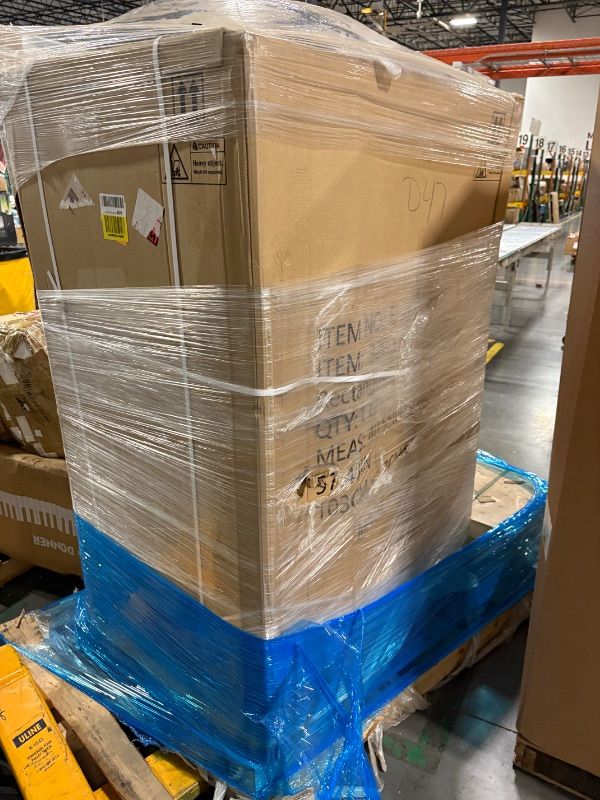 Photo 1 of **COMPLETELY FACTORY SEALED/STRAPS WERE FULLY IN TACT-OPENED ON SITE- WILL NEED TRUCK OR TRAILER FOR PICK UP**EVAJOY 32ft x 16ft x 52in Metal Frame Swimming Pool Set, Rectangular Above Ground Pool Cover with Sand Filter Pump, Pool Ladder, Ground Cloth for