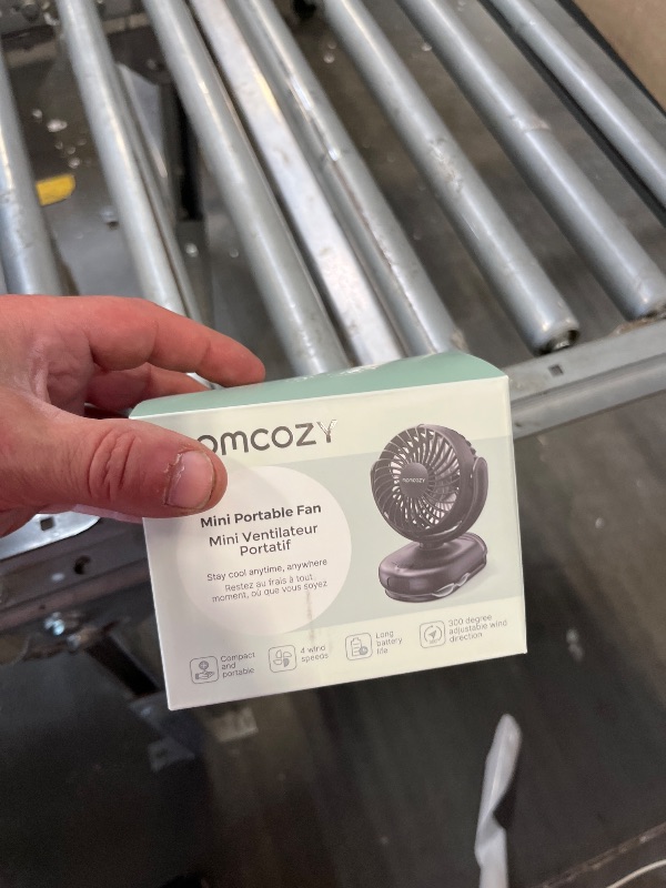 Photo 1 of (SPARE PARTS) Momcozy Portable Fan with Clip | 4-Speed Mini-Fan for Carrier | Personal Fans Ultra Lighter 0.26lb | Gaps ?4.5mm | Handheld Cooling | Rechargeable Rotate for Diaper Backpack/Stroller/Carrier/Chair | Includes Charger
