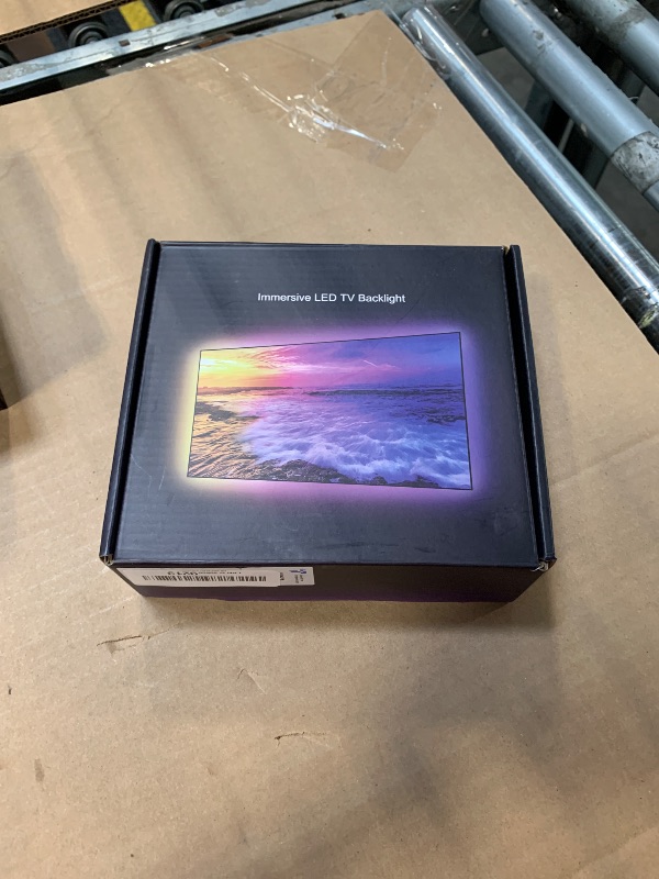 Photo 1 of *** Missing pieces ***TV LED Lights That Change Sync with TV Picture TV Backlight Sync to Screen Immersive LED TV Light with AR Sensor Camera Music Sync App Control RGB Smart LED Light Strip for TV PC 24-100 65inch 14.8FT