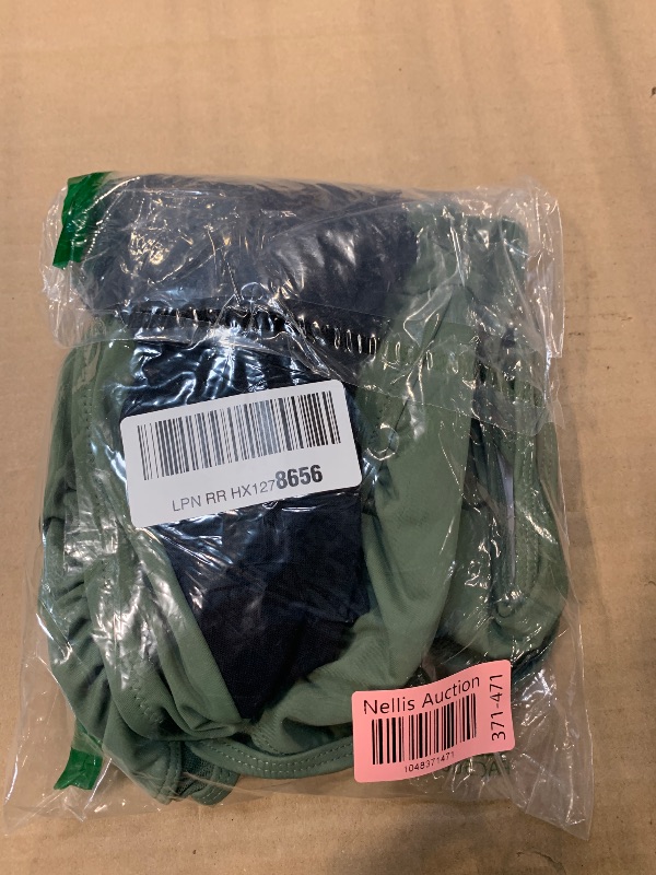 Photo 1 of ** GREEN AND BLACK ** Blooming Jelly Women One Piece Swimsuits Tummy Control Swim Dress Slimming Sarong Wraps Swim Suits (L, Green and Black)