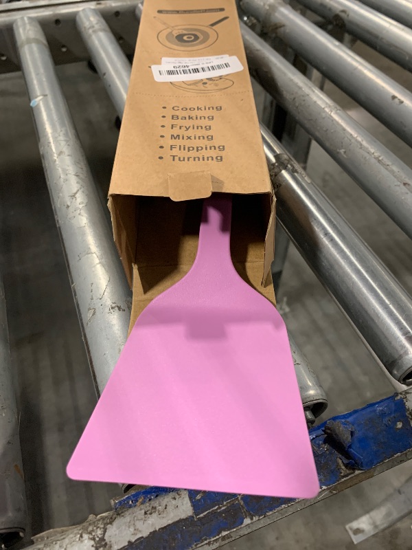 Photo 1 of *****ONLY ONE***
Pack of 2 Silicone Solid Turner, Non Stick Slotted Kitchen Spatulas, High Heat Resistant BPA Free Cooking Utensils, Ideal Cookware for Fish, Eggs, Pancakes(Pink)