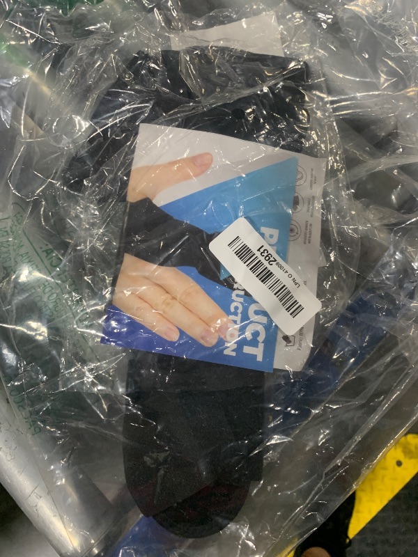 Photo 1 of FORTEMOTUS Trigger Finger Splint, Adjustable One or Two Finger Splint Full Hand and Wrist Brace Support, Finger Immobilizer for Sprains, Discomfort Relief, Boxer Fracture Splint Black