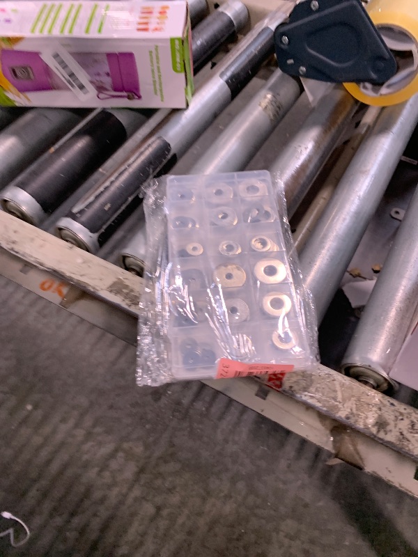 Photo 1 of 108-Piece, 18 Size, Stainless Steel Flat Washers Assortment Kit, Metal Screw Washers Set for Bolts, Industrial, Covering M3, M4, M5, M6, M8, M10, M12