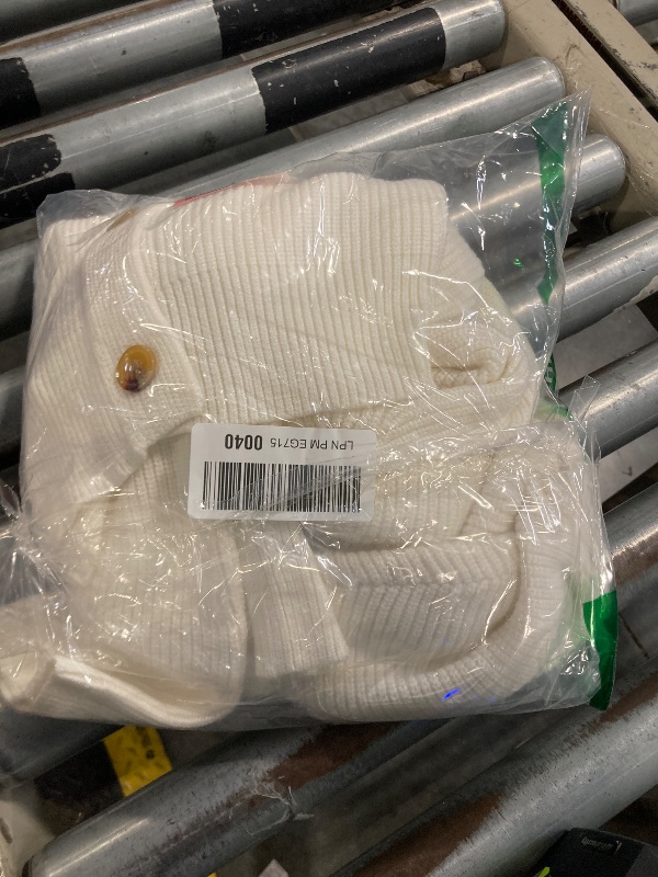 Photo 1 of ***It has a small hole on the left shoulder***LILLUSORY Cardigan Sweaters for Women 2025 Summer Fashion Oversized Lightweight Sweater Knit Work Jacket Outfits Clothes White S