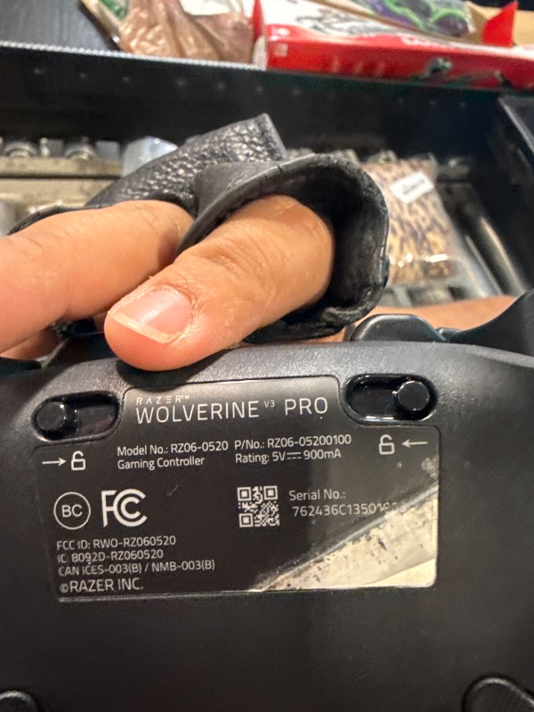 Photo 1 of *****CORRECT ITEM****Razer Wolverine V3 Pro Wireless Gaming Controller: Licensed for Xbox Series X|S, Xbox One, Windows PC - 6 Remappable Buttons - Fast Triggers - Customizable Thumbsticks - Wired Tournament Mode - Black