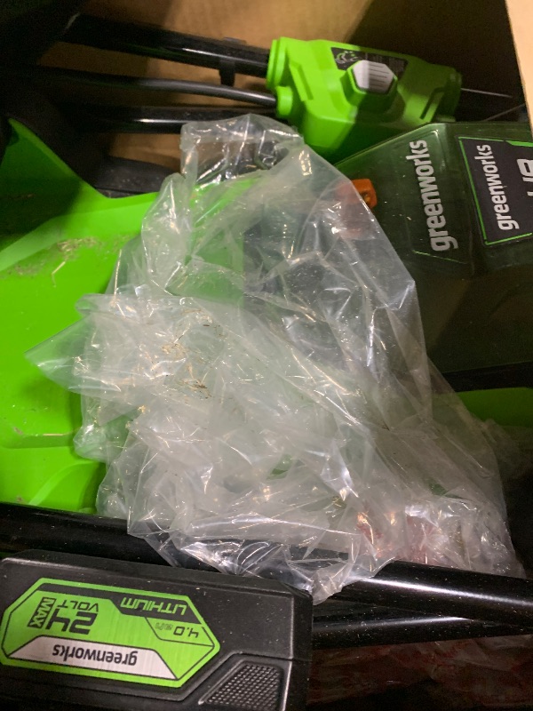 Photo 1 of ***NO BATTERIES****Greenworks 48V (2 x 24V) 17" Cordless (Push) Lawn Mower (125+ Compatible Tools), (2) 4.0Ah Batteries and Dual Port Rapid Charger Included