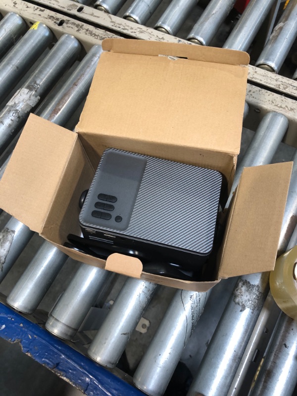 Photo 1 of [4K Support & Auto Focus] Projector with WiFi and Bluetooth, 4K 1080P Native Projector Keystone&Zoom, 20W Speaker, 180°Adjustable Portable Projector for Phone, Laptop, Bedroom, Outdoor