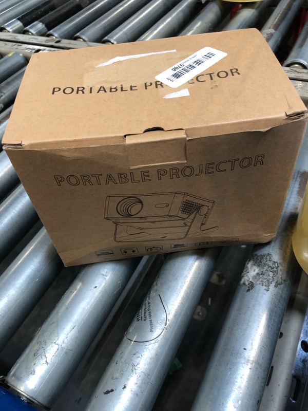 Photo 1 of [4K Support & Auto Focus] Projector with WiFi and Bluetooth, 4K 1080P Native Projector Keystone&Zoom, 20W Speaker, 180°Adjustable Portable Projector for Phone, Laptop, Bedroom, Outdoor