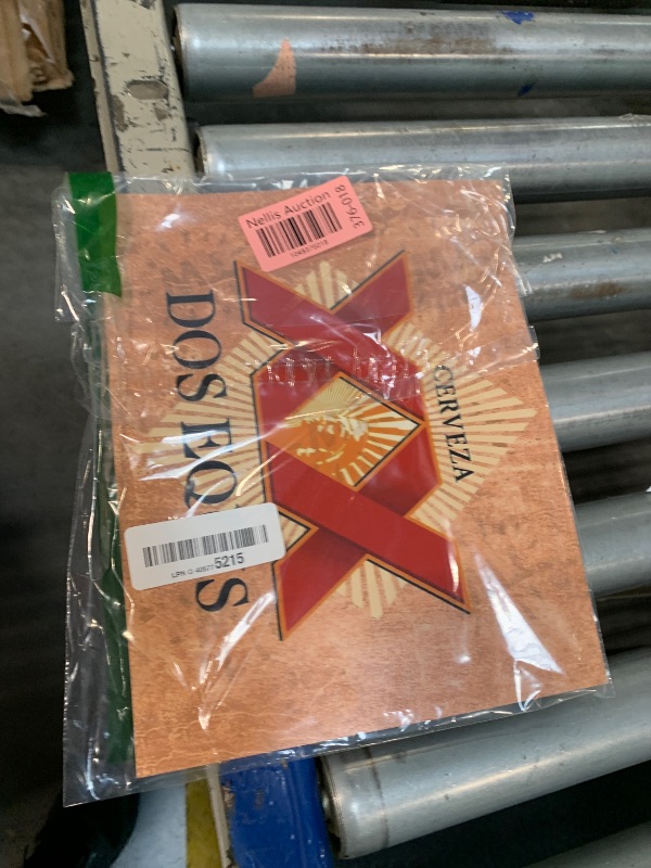 Photo 1 of "Dos Equis XX Beer" Bar Wall Art Print – 10x8" Mexican Cerveza Aesthetic For Home Decor, Man Cave Decor, Garage Decor, Game Room Decor, Dorm Decor. Great Gift Idea. Unframed