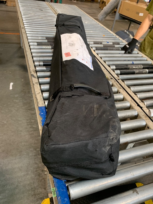 Photo 1 of ***LEGS DAMAGED***Yaheetech 12x12 Pop Up Canopy Easy Set-up Tent, Portable Outdoor Canopy Instant Tent, Commercial Gazebo with Wheeled Carry Bag & 4 Sandbags for Home, Party & Outdoor Activities, White