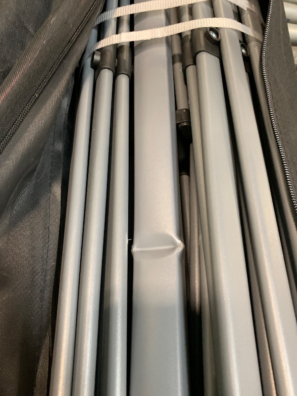 Photo 1 of ***LEGS DAMAGED***Yaheetech 12x12 Pop Up Canopy Easy Set-up Tent, Portable Outdoor Canopy Instant Tent, Commercial Gazebo with Wheeled Carry Bag & 4 Sandbags for Home, Party & Outdoor Activities, White