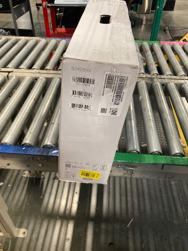 Photo 1 of ** USE FOR PARTS
Dell S2425HS Monitor - 23.8 Inch, FHD (1920x1080) Display, 100Hz Refresh Rate 1500:1 Contrast Ratio, TÜV Rheinland Eye Comfort 4 Star, Integrated 2x5W Speaker, Height/Tilt/Swivel/Pivot - Ash White