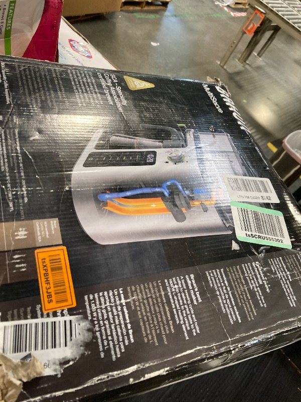 Photo 1 of *****MISSING PICESE*******Braun MultiServe Coffee Machine 7 Programmable Brew Sizes / 3 Strengths + Iced Coffee & Hot Water for Tea, Glass Carafe (10-Cup), Stainless Steel, KF9170SI