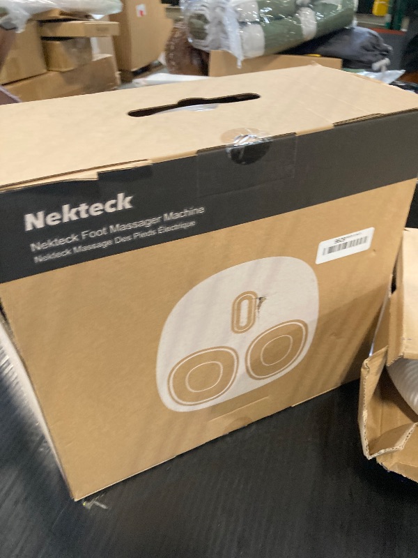 Photo 1 of (SPARE PARTS) Nekteck Shiatsu Foot Massager with Heat, Deep Kneading Therapy Air Compression, Feet Massage Improve Blood Circulation Foot Wellness Soothing Pain Relief, Relax for Home Office Use