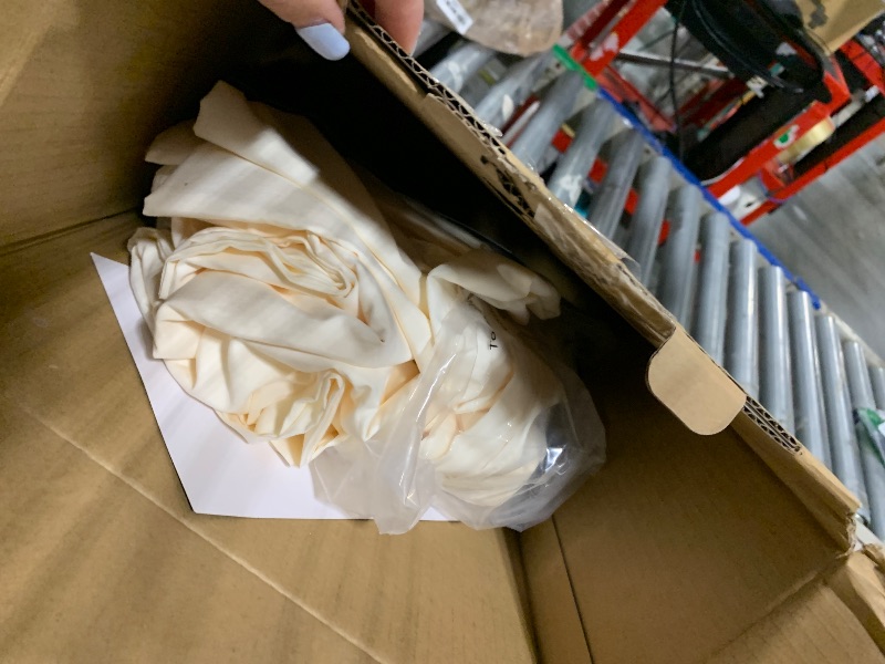 Photo 1 of **missing parts**DREAMCARE King Size Sheets Set – 6 pcs Cooling Bed Sheets – up to 21” Deep Pocket King Sheet Set – 2500 Supreme Collection – Extra Soft 100% Brushed Microfiber Hotel Luxury with Side Pocket – Ivory