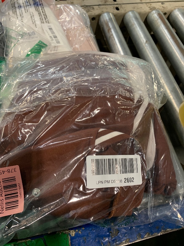 Photo 1 of ***USED NEEDS WASHING**Fooullaide Women’s Varsity Jacket Sweatsuit 2 Piece Tracksuit Crop Top Button Down Letterman Jackets Pants Sets