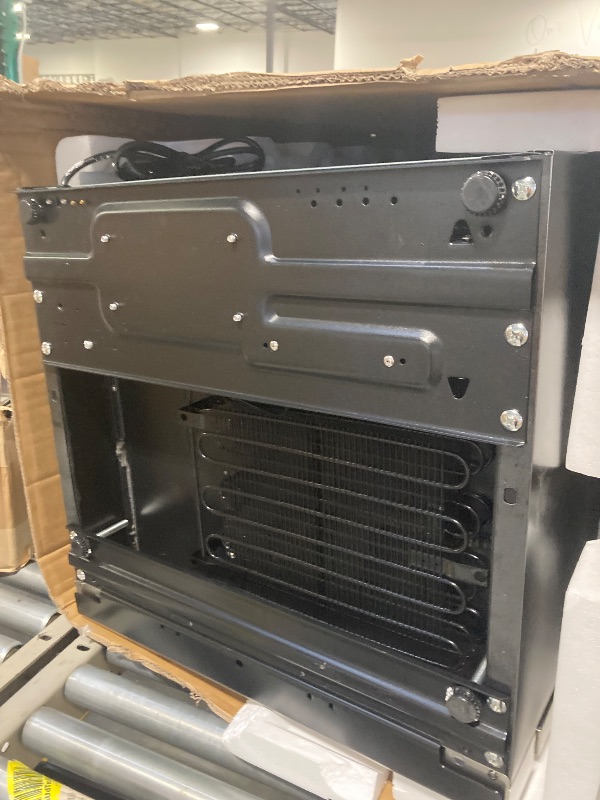 Photo 1 of Kalamera 24 inch Wine Cooler, 46 Bottle - Dual Zone Built-in or Freestanding Fridge with Stainless Steel Reversible Glass Door, for Home, Kitchen, or Office.
*** VERY USED *** 