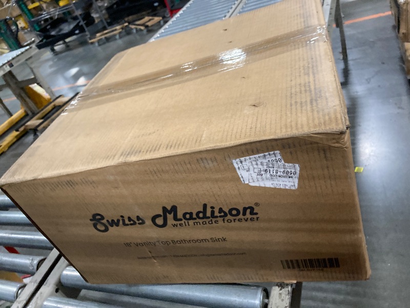 Photo 1 of ***ONLY SINK NOT CABINET**Swiss Madison Classe 18" Bathroom Vanity in Oak Bath Sink Cabinet Sink Included ***** ONLY ONE PCS ***** 