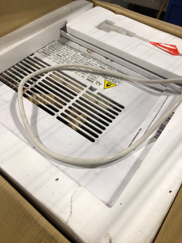 Photo 1 of Frigidaire 12,000 BTU Window Air Conditioner with Remote Control, Cools Up to 550 Sq. Ft., Quiet Operation, Eco Mode, 3 Fan Speeds, Auto Restart, White