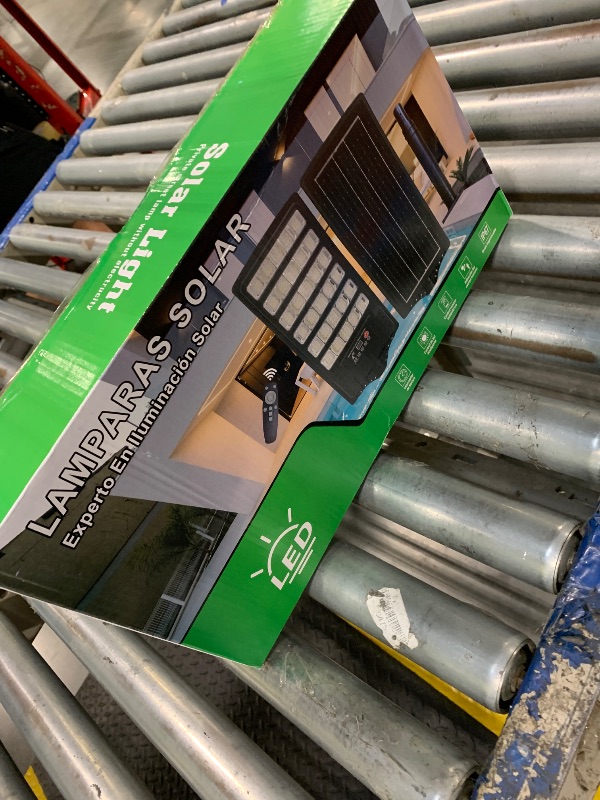 Photo 1 of ***MISSING PISES**********ONLY 2 LIGHTS**Ofuray Solar Flood Lights Outdoor,5AH High Power Solar Street Security Parking Lot Lights Dusk to Dawn with Motion Sensor 5 Modes,7000k Daylight with Remote Control for Wall,Backyard,Outside OZL-4Pack