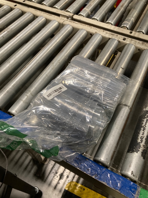 Photo 1 of 100ct Cupcake Holders Individual Cupcake Containers, Disposable Clear Plastic Single Cupcake Carrier with Dome Lid for Dessert To-Go, Muffin, Cheesecake, Pastries