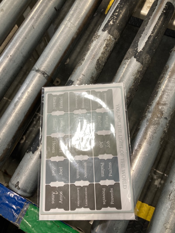 Photo 1 of ***missing half at lest***Mr. Pen- Bible Tabs, 75 Tabs, Frozen Lake Theme, Laminated Bible Tabs for Women and Men, Bible Tabs for Study Bible, Bible Index Tabs, Bible Book Tabs, Bible Labels Tabs, Mr Pen Bible Tabs