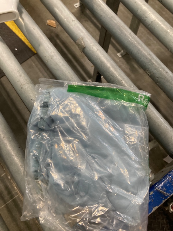 Photo 1 of ***ONE ONLY**Momcozy Unisex Baby Pajamas, Baby-Temp Monitoring Double Zipper Boy Girl Sleepers Rompers Footie, Med Wt Stretchy Cotton & Viscose Derived from Bamboo Baby Jammies, 6-12 M, Blue