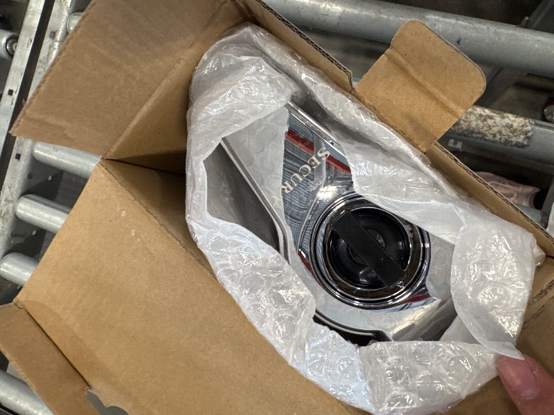 Photo 1 of **NEEDS TO BE CLEANED** Secura 17oz Automatic Liquid Soap Dispenser, Touchless Battery Operated Hand Soap Dispenser with Adjustable Soap Dispensing Volume Control Dial, Personal Care Dispenser for Household Use (Chrome)