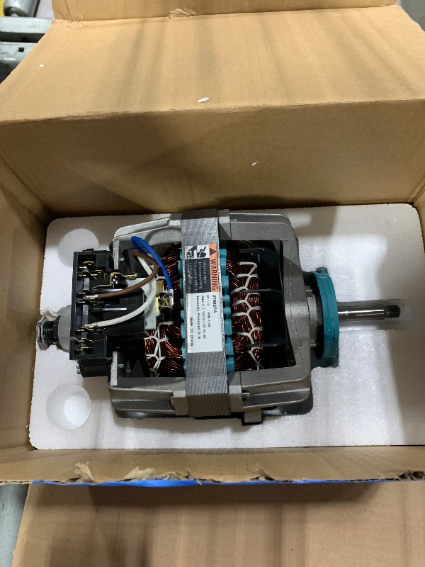 Photo 1 of 0EM 279827 Dryer Drive Motor with Pulley (Upgraded Blower Shaft Length) by puxyblue - Compatible with MayTag Kitchenaid Kenmore Whirlpool Dryer Motor Replaces AP3094245, EAP334304, PS334304,W10194250