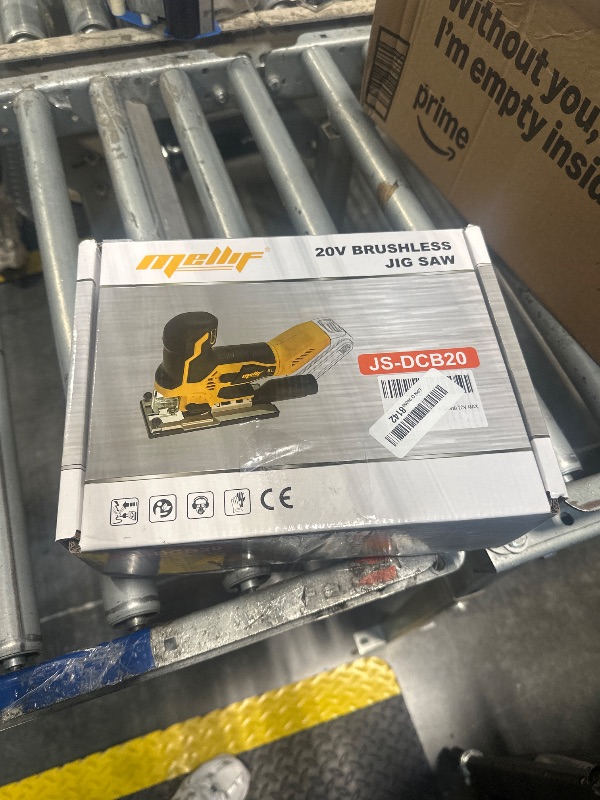 Photo 1 of **BATTERY NOT INCLUDED** Cordless Jig Saw Compatible with Dewalt 20V MAX Battery (Tool Only), Brushless Orbital Tool w/ 3800 SPM Blade Speed, 6 Variable Speed, Bevel Angle (0°-45°), 4 Orbital Settings, LED Light