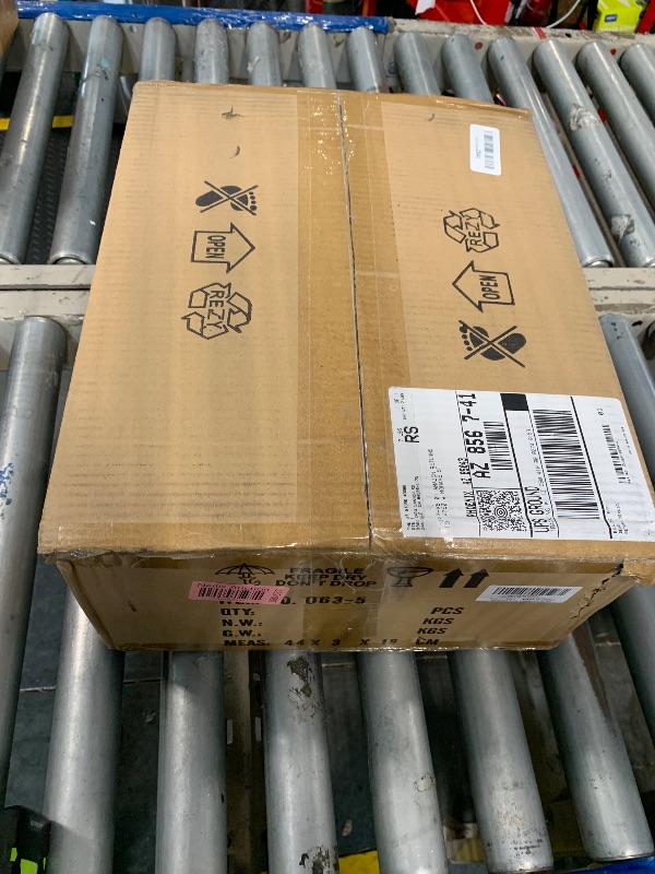 Photo 1 of [missing holding nut] DIKAIDA Bathroom Vanity Light, 5-Light Nickel Modern Matte Wall Sconce Lighting with Clear Glass Shade, Wall Lights,Bath Vintage Wall Mounted Lamps for Mirror Bedroom Living Room