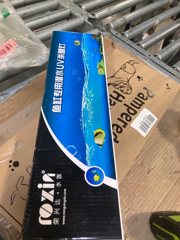 Photo 1 of 13W Aquarium Algae-Boom Clean Light for Fish Tank Water Clean Green Clear Waterproof Clean Lamp for Pond Fish Tank Sump Swim Pool (13w 13inch)