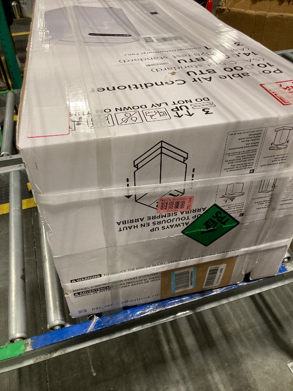 Photo 1 of 14000 BTU Portable Air Conditioners,Cools Up to 700 Sq.Ft,Portable AC Unit with Remote Control,Cooling,Fan,Dehumidification,Sleep Mode& Installation Kits for Large Rooms,White