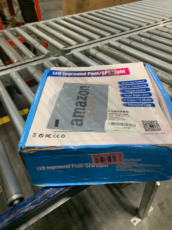 Photo 1 of 10 Inch LED Pool Lights for Inground Pool, 60W ColorColor Changing Underwater Light with APP/Remote/Controller, 12V Safe Low Voltage, IP68 Waterproof, Fits 10" Wet Niches, 50FT Cord