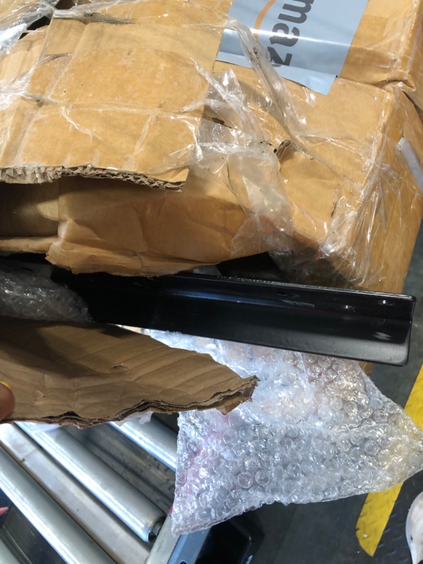 Photo 1 of [missing hardware] AA-Racks Model X39 Truck Bed Ladder Rack Side Bar with Long Cab Ext (X39-LC-Black)