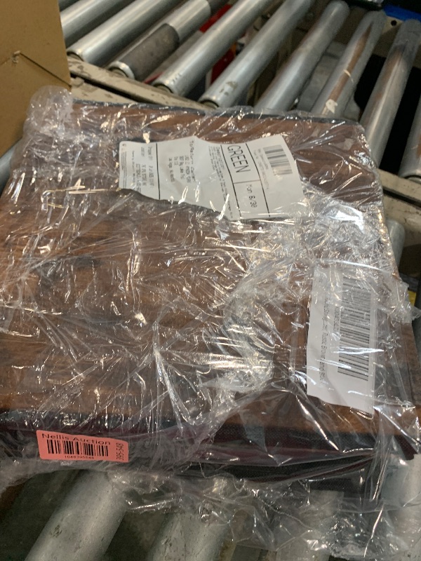 Photo 1 of EWES 13 Inch Fabric Storage Cubes, 6 Pack Foldable Storage Bins with Handle, Storage Baskets Box for Shelves, Closet, Organizer, Brown Black