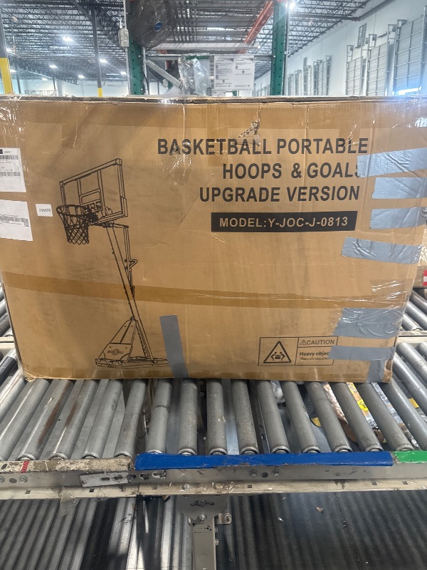 Photo 1 of *** Spalding Momentous EZ Assembly 54" H-Frame Acrylic Portable Basketball Hoop
